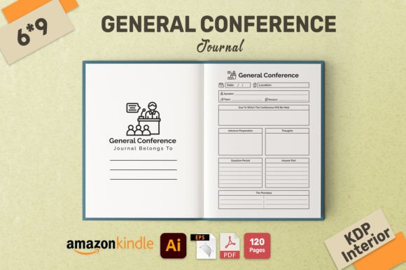 A Guide to Crafting Purposeful Journals with General Conference Journal KDP Interiors
