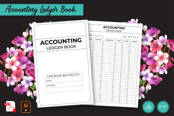 Accounting Ledger Book – KDP Interiors: The Foundation for Financial Organization