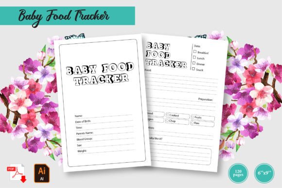 Baby Food Tracker – KDP Interior: Your Publishing Catalyst
