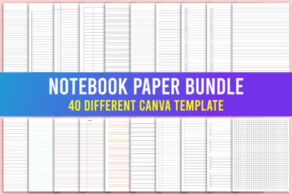 Capturing Creativity: The Notebook Paper KDP Interiors Bundle