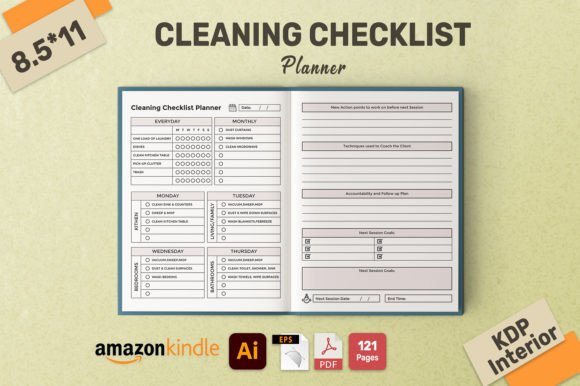 Cleaning Checklist Planner KDP Interiors Explained