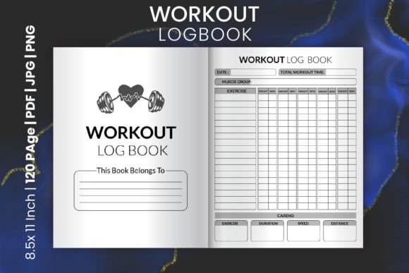 Elevating Fitness Journals with Workout Logbook KDP Interiors