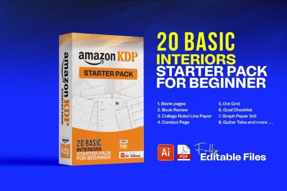 KDP Interiors Starter Pack for Beginner Publishers