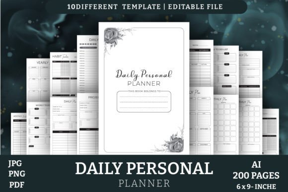 Navigating the Digital Marketplace for Your Daily Personal Planner KDP Interiors