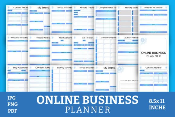 Streamlining Your Online Business with KDP Planner Interiors
