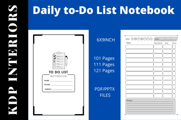 The Practical Choice: Evaluating Daily to-Do List Notebook KDP Interiors for Self-Publishing