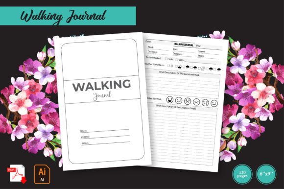The Walking Journal: A KDP Interior for Creators