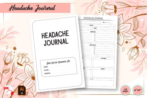 Unlock Creativity with Headache Journal KDP Interiors