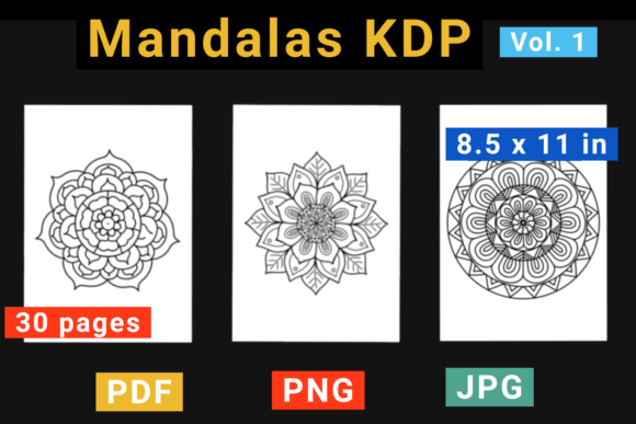 Unlocking Creativity with Mandala Coloring Book. KDP Interiors