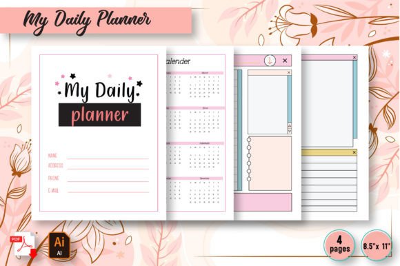Unlocking Growth: The Power of a Professional 2024 Daily Planner Interior