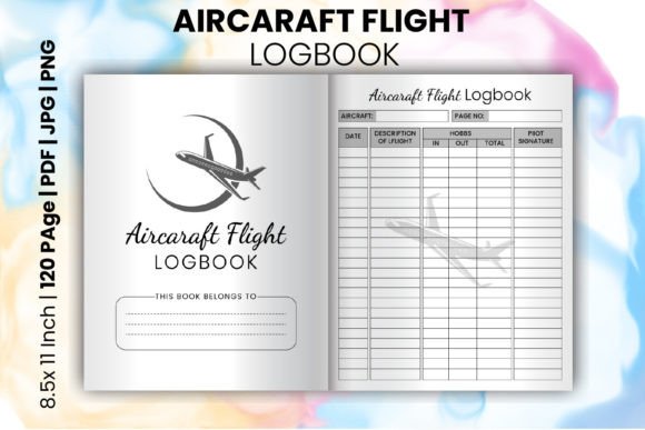 Your KDP Business Toolkit: The Aircraft Flight Logbook Interior