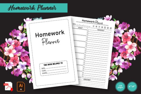 Your Next KDP Publishing Asset: The Homework Planner Interior